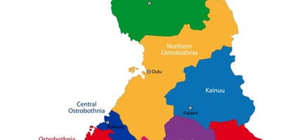 Finnland Provinzen anzeigen