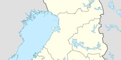 Finnland auf der Karte